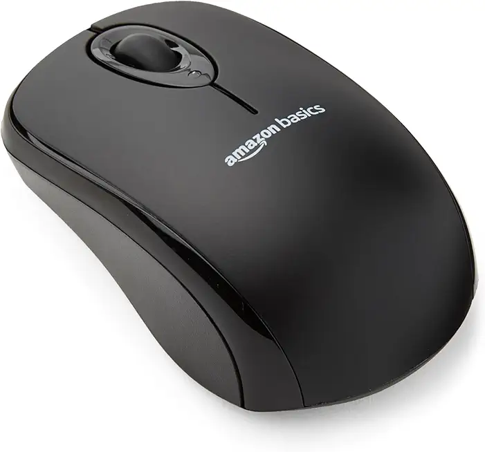 Amazon Basics 2.4 Ghz Wireless Optical Computer Mouse